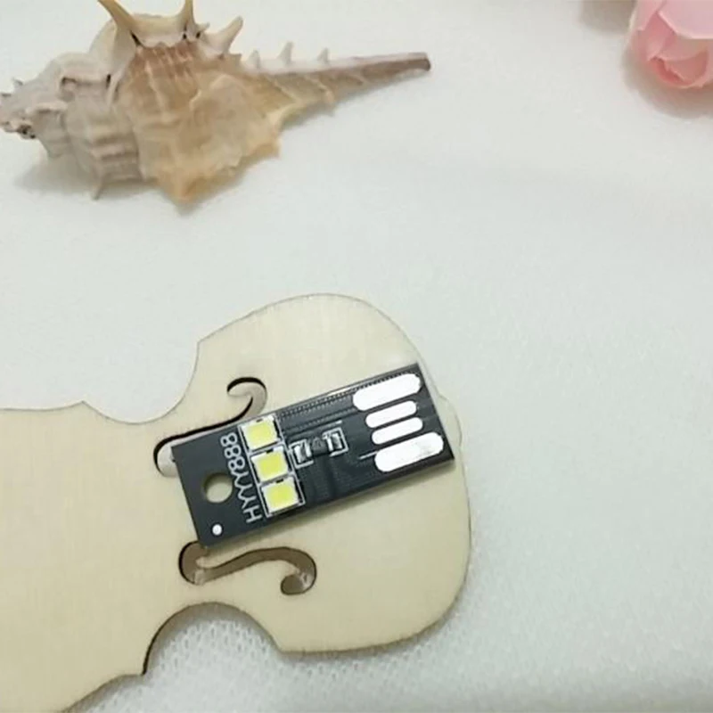 Портативный мини ультра-тонкий мобильный Usb маленький СИД окружающего лампа Usb Кемпинг Светильник Детская Ночной Светильник проектор удобно