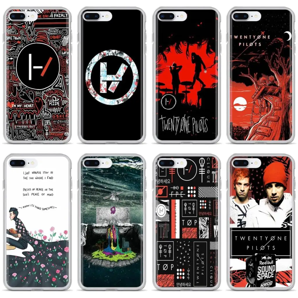 Плакат музыкальной группы Twenty One Pilots 21 для Huawei P8 P9 P10 P20 P30 P Smart 2019 Honor Mate 9 10 20 8X 7A 7C Pro