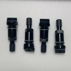 TPMS-43H TPMS Valve Tire Pressure Sensor Valves Metal Black Wheels for Mercedes Audi Jaguar Land Rover Volkswagen Volvo Honda