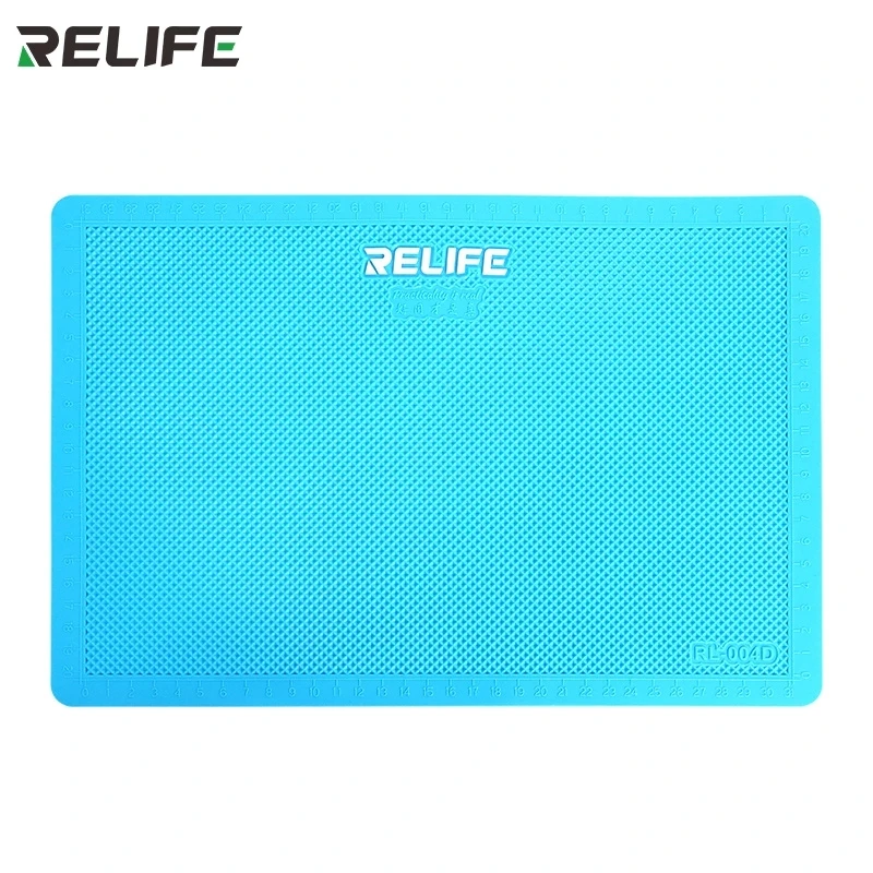 RELIFE RL-004D 환경 친화적인 단열 실리콘 패드 미끄럼 방지 전화 플랫 시계 수리를 위한 좋은 유연성 매트