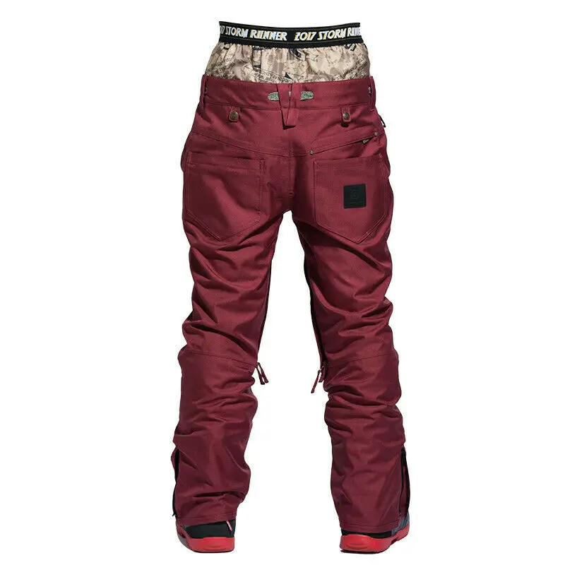 Mans Winter Waterproof Outdoor Coat Pants Ski Suit Jacket Snowboard Clothing
