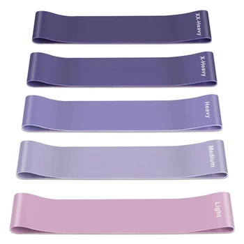 

5pcs Elastic Bands For Fitness Gum Exercise Gym Strength Resistance Bands Sport Fitness Bands Crossfit Workout Equipment