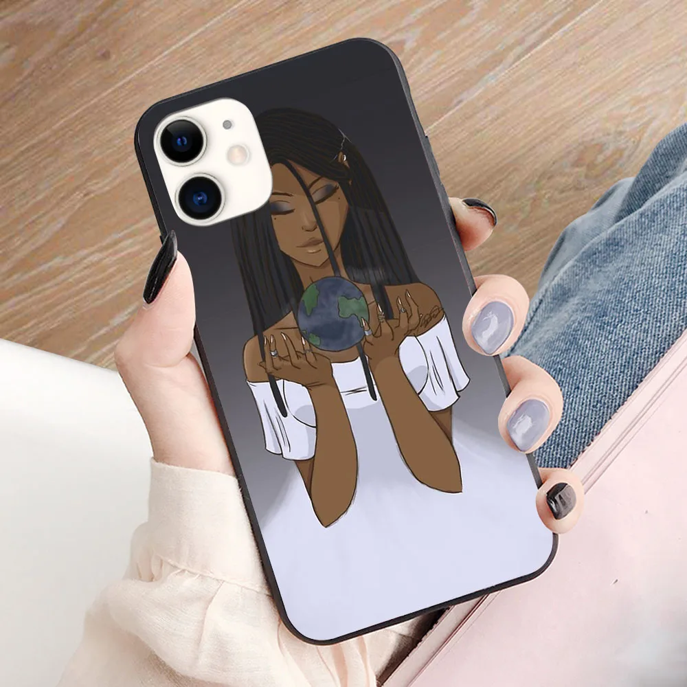 

In the Beginning soft TPU border phone case for iphone 11PRO 11PROMAX 11 X XS XR XSMAX 6 plus 7 7plus 8 8plus cover