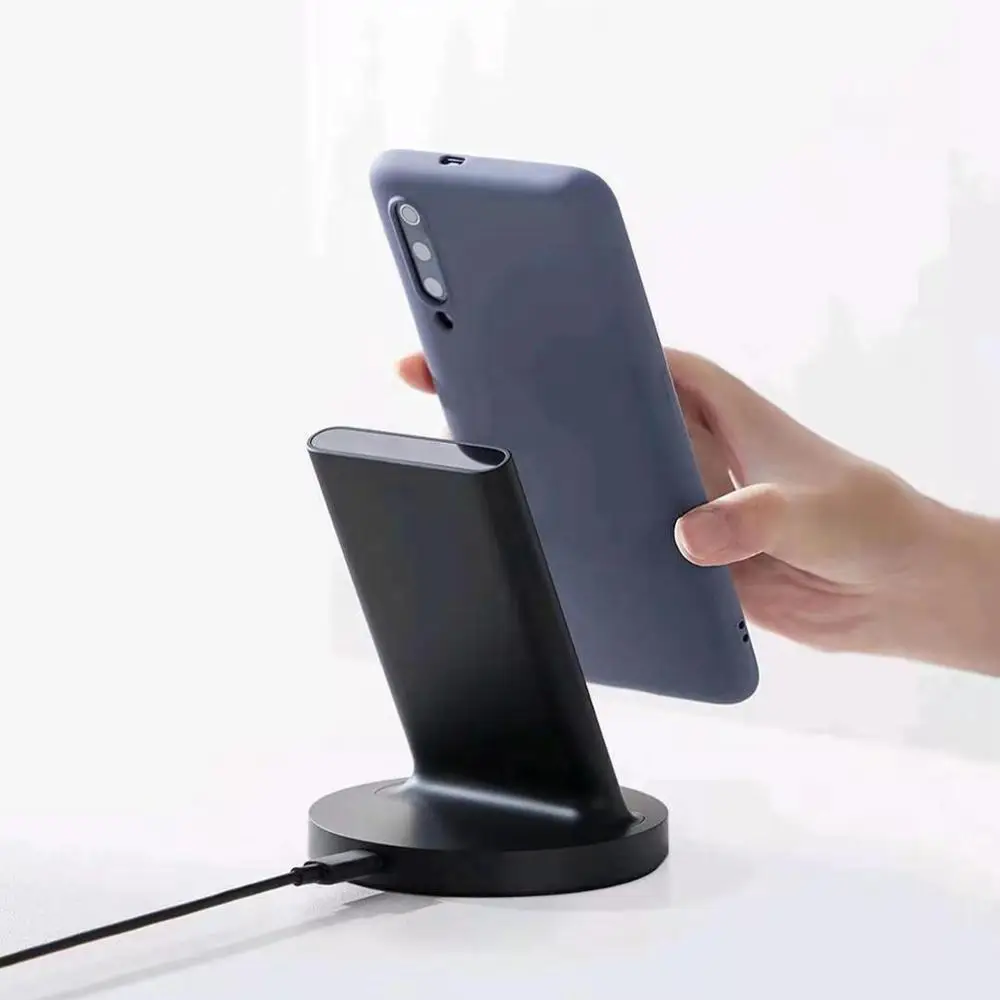 Беспроводное зарядное устройство Xiaomi вертикальное макс. 20 Вт с зарядкой от