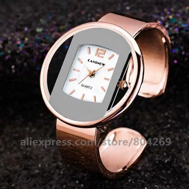 Лидер продаж, женские часы с серебряным циферблатом, роскошные женские часы с серебристым металлическим браслетом, кварцевые часы, модные наручные часы Howllow