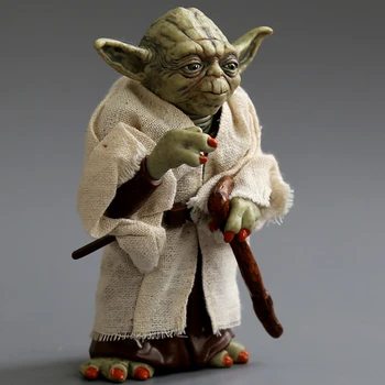 

Car Ornament PVC Cute Decoration Doll For Yoda Action Figure Model Automobile Interior Dashboard Toys Accessories Gift