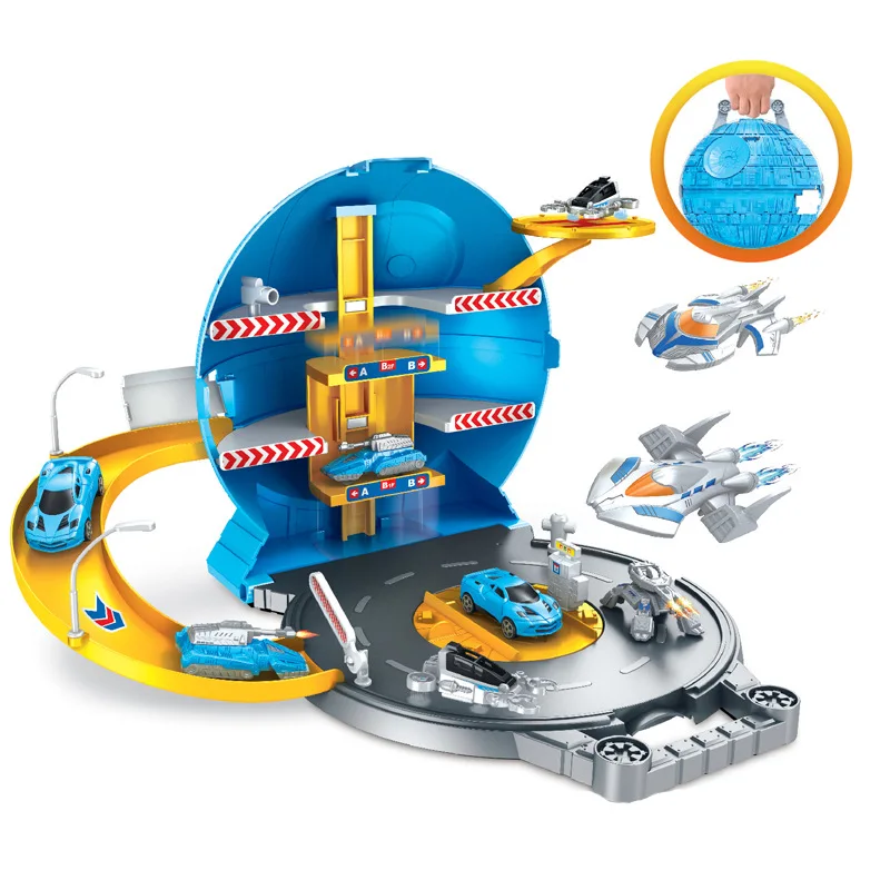 

Penglebao Space War Series Universe Space Station Aviation Model Toy Hand Storage Box