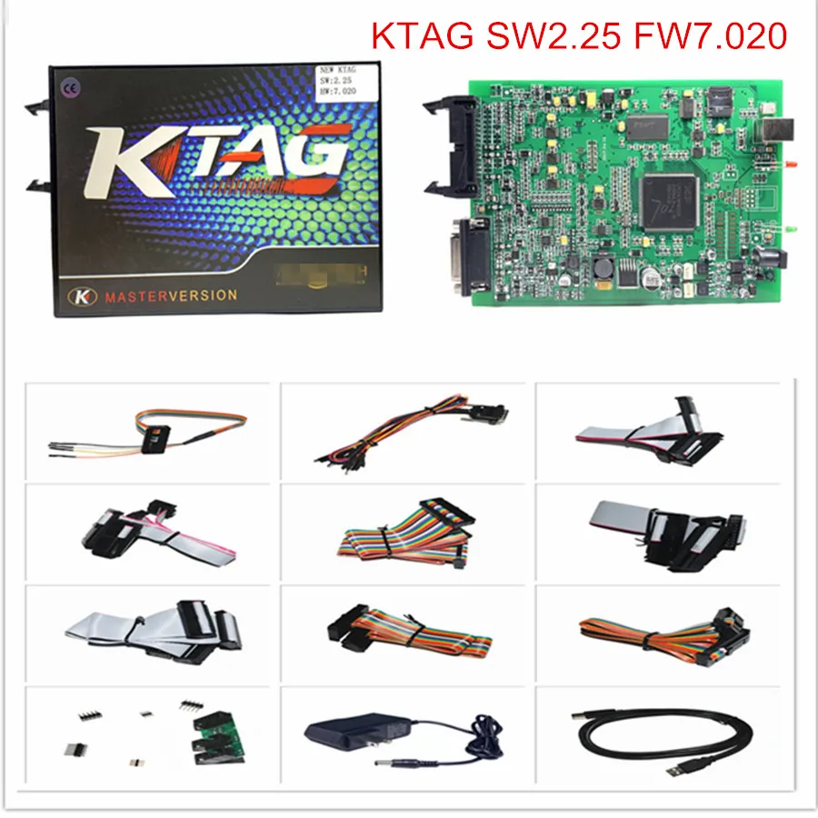 Программатор KESS V2 V2.47 Master V5.017 зеленая печатная плата ECU без токенов инструмент для