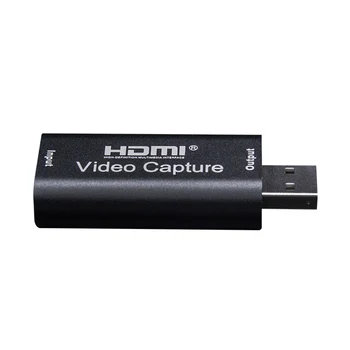 

Mini Video Capture Card USB 2.0 HDMI Video Grabber Record Box Game DVD Camcorder HD Camera Recording Live Streaming