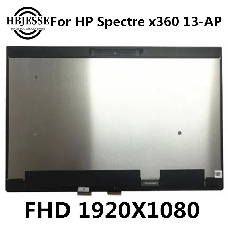 US $105.00 New 133 inch FHD LED LCD Touch Screen Assembly For HP Spectre x360 13AP 13AP000 13AP0031TU 13AP0000NA 13AP0000NS 19201080