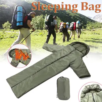 

Camping Sleeping Bag, Lightweight 4 Season Warm & Cold Envelope Backpacking Sleeping Bag For Outdoor Traveling Hiking