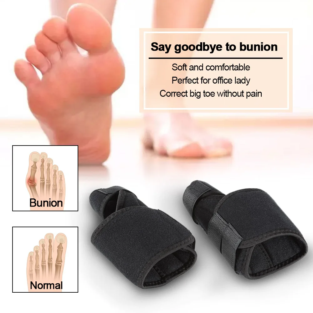 1 пара больших пальцев Bunion Hallux вальгусный ортопедический носок разделители для ног облегчение боли инструмент для ухода за ногами