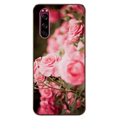 For Sony Xperia 5 J8210 J9210 J8270 Case 6.1'' Fashion silicone Back Cases for Sony Xperia 5 Phone Cover Protective Shells Coque