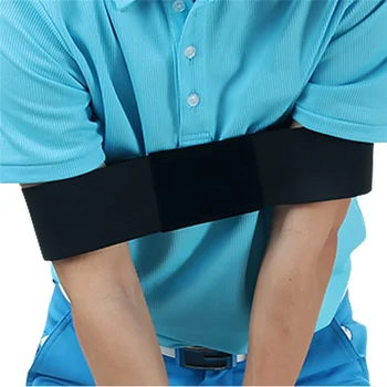 

Golf Training Accessories 35 X 8 cm Elastic Nylon Golf Arm Posture Motion Correction Belt Golf Durable Golf Training Tool