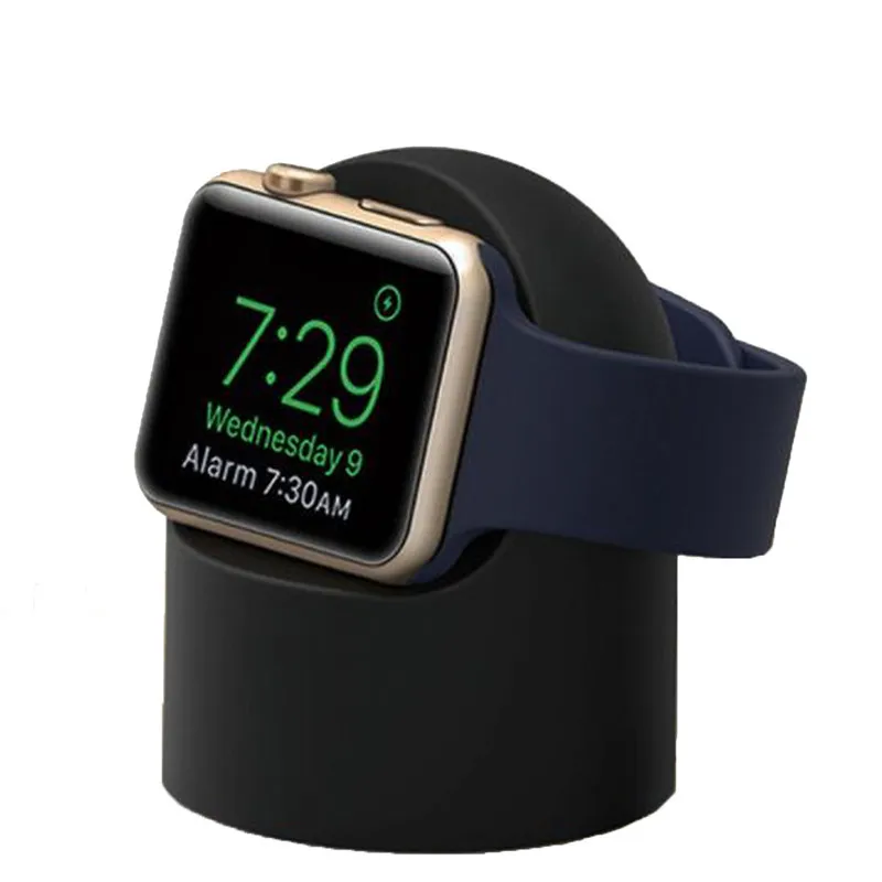

Wireless Charger Magnetic Wireless Charging Stand Base Soft Silicone Watch Charge Dock Bracket