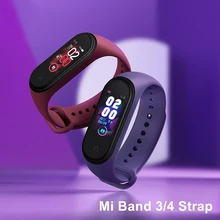 Mi band 4 ремешок для xiaomi mi band 2 3 4 браслет силиконовые наручные спортивные ремни на xio mi band4 band3 band2 ремень аксессуары