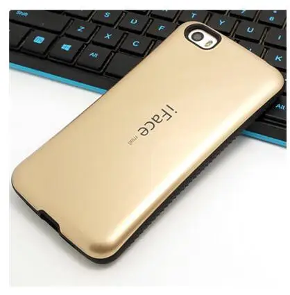 Gold OT mi L Новая мода iFace mall для Xiao mi 8 mi 8 чехол противоударный задняя крышка из гибридного материала на основе ТПУ и ПК для Xiaomi mi 8 mi 8 чехол для телефона - Цвет: Gold