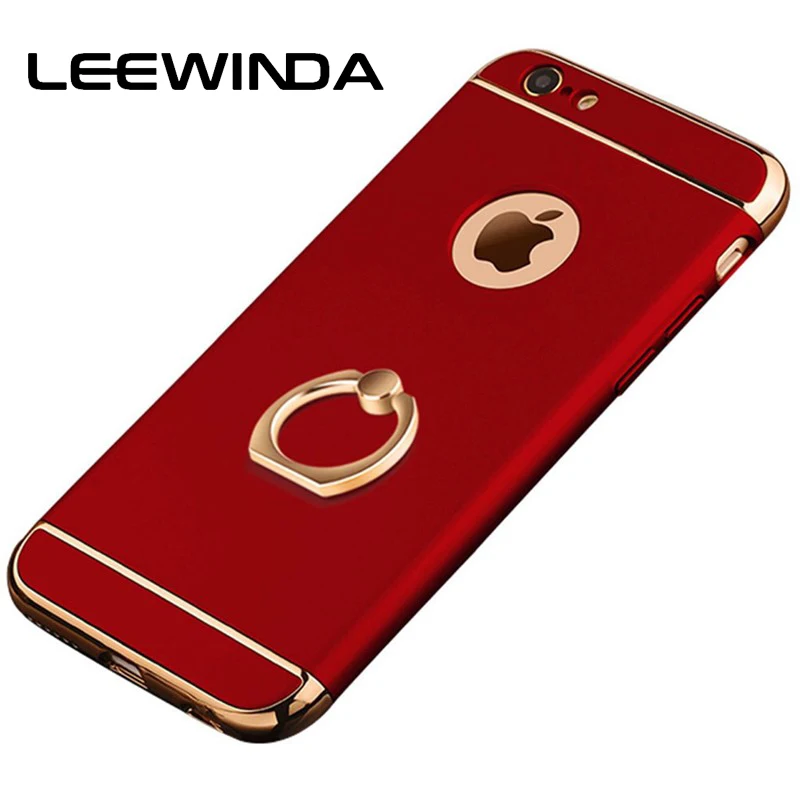 Роскошный Золотой Жесткий Чехол для iPhone 7 6 6s 5 5s SE X задняя крышка Xs Max XR съемные