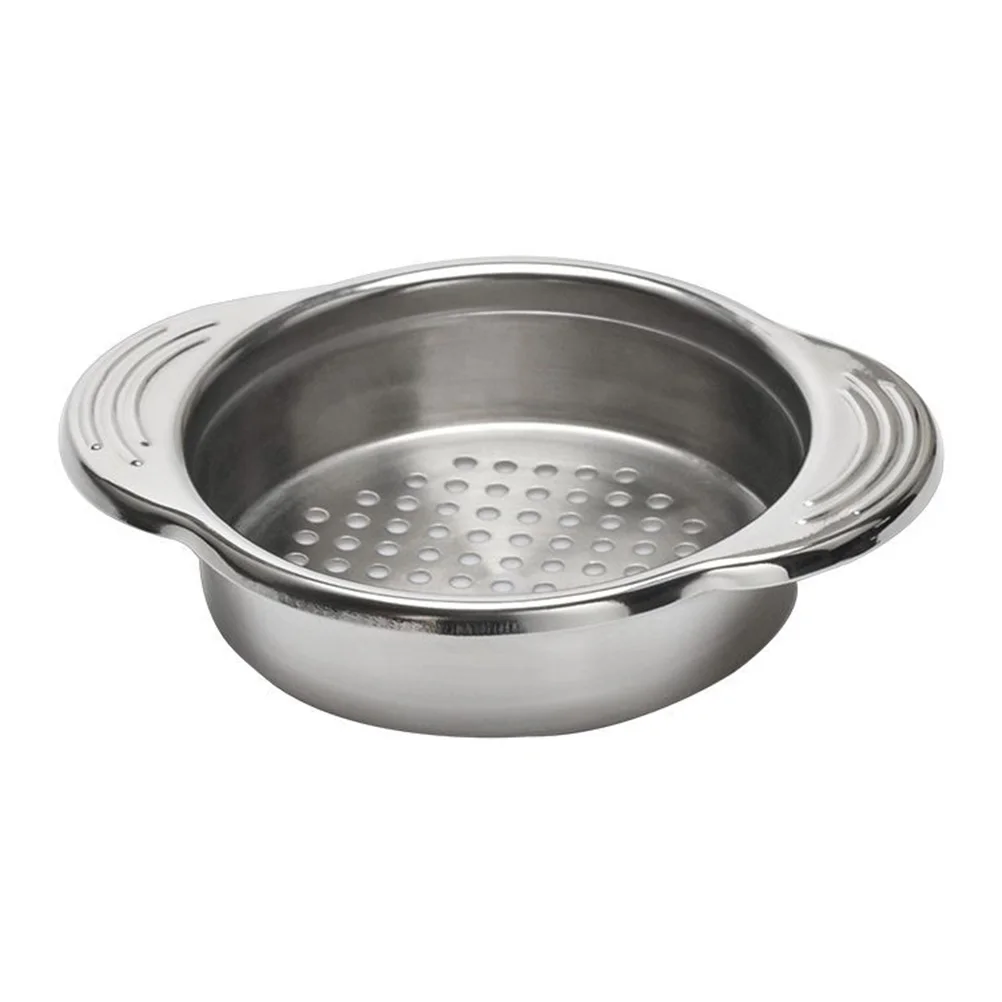 1pc Food Can Strainer Round Stainless Steel Sieve Strainer Oil Drainer Remover Kitchen Strainer for Home Kitchen Utensil