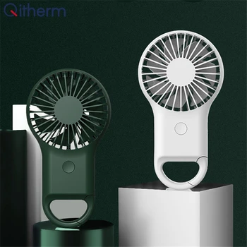 

Portable Fan USB Rechargeable Fans Mini Air Cooler With LED Colorful Light Handheld Cooling Fan For Office Travel Outdoor