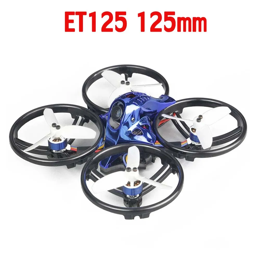 Гоночный Дрон-Квадрокоптер LDARC ET125 с колесной базой 125 мм мотором XT1305 3600KV камера