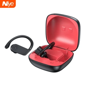 

Niye Bluetooth Headset Wireless For Xiaomi TWS Ear Hook Sport Earphone Bluetooth Charging Headphones Dynamic Headsets Earbuds