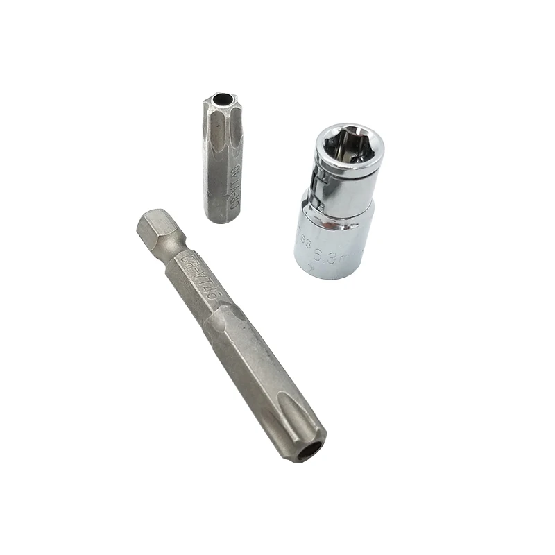 17 шт. Набор отверток CRV Torx Bits T5-T40 с 1/" бит муфта инструменты