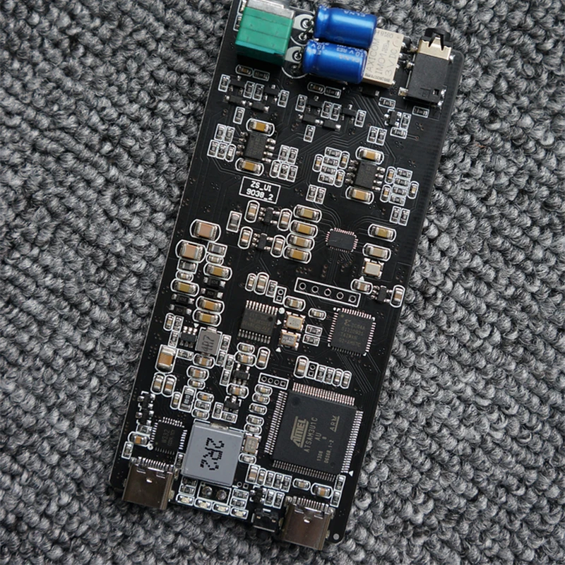 Новый Nicehck Zishan U1 HIFI портативный Type-C USB ЦАП AMP ES9038Q Чип декодер amarero XMOS + 4200 мАч