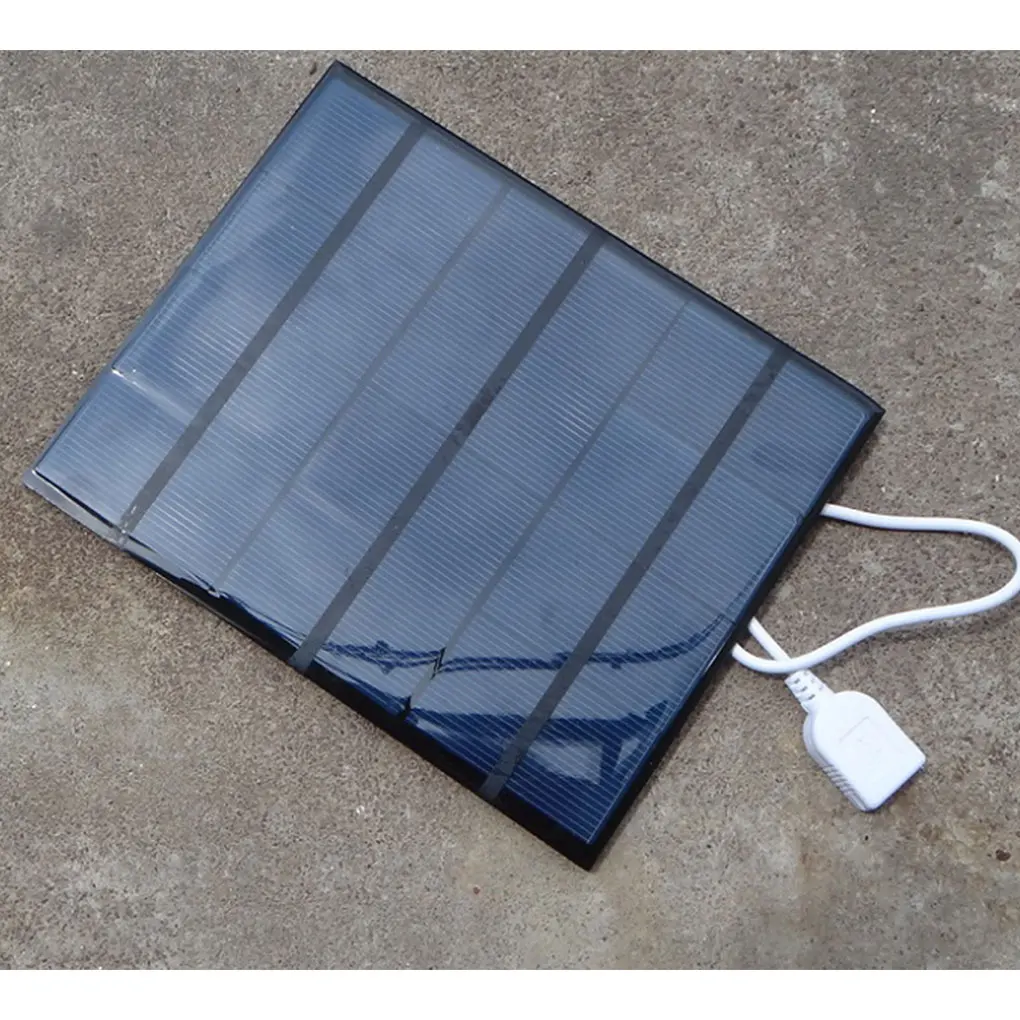 Worallymy 6 в Солнечная Панель зарядное устройство 3,5 Вт Поликристаллический солнечный элемент DIY Зарядка батарея телефон MP3 MP4 зарядная панель