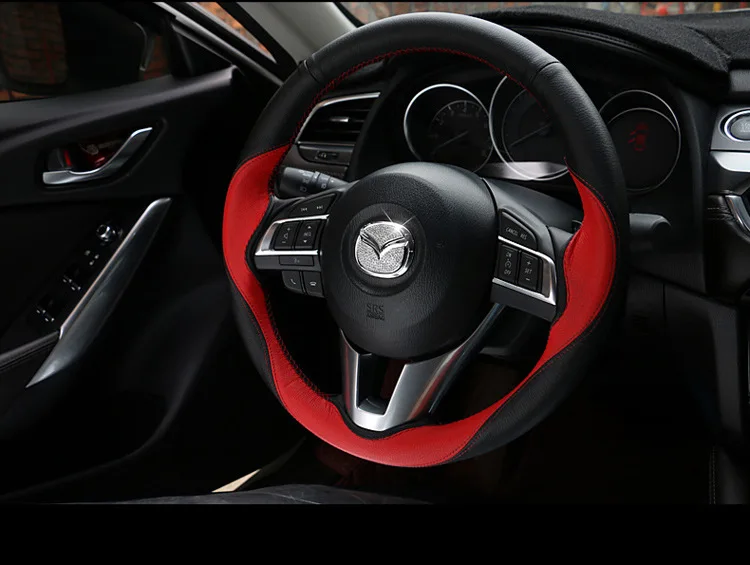 Автомобильные аксессуары для салона алмазное рулевое колесо этикетка для Mazda CX-4 Angkorra автомобильный Стандартный горный хрусталь cx5 Artez алмазное украшение