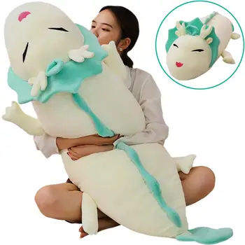 

1pc cartoon soft dragon shape toy fluffy soft dragon pillow back cushion home sofa party decor gifts