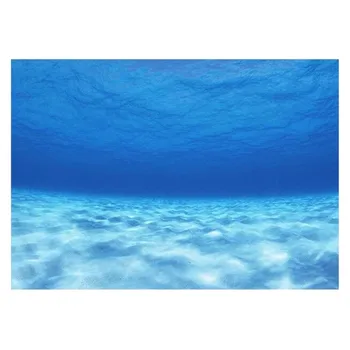 

Aquarium Background Fish Tank Decoration Picture, PVC Self - Adhesive Poster Ocean Style Backdrop Decoration Paper Sticker