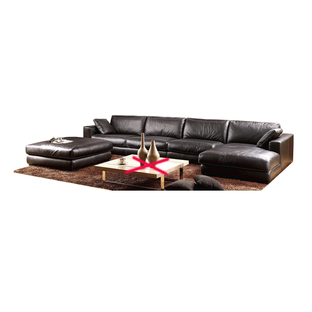 living room Sofa genuine leather couch L shape corner Nordic modern feather sofa muebles de sala cama puff asiento futon | Мебель