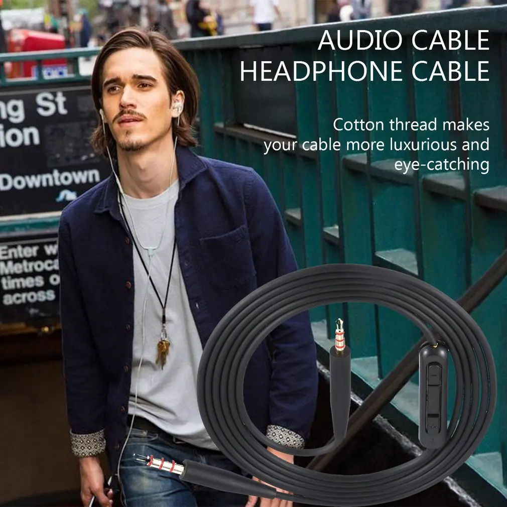 Подходит для dr. Аудио кабель для наушников Soundlink Soundtrue микрофон Пульт дистанционного управления