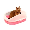 Pet Dog Toilet  Cat Litter Box Cat Dog Tray Teddy Anti-Splash Toilette  with cat litter shovel Puppy Cat Indoor Home Sandbox 1
