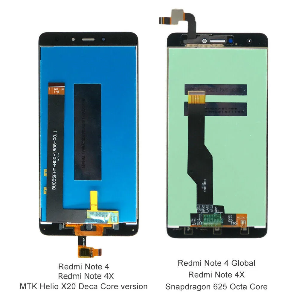 

Lcd Touch Screen Digitier Display Mobile Phone Replacement Parts for xiaomi redmi note 4 4x