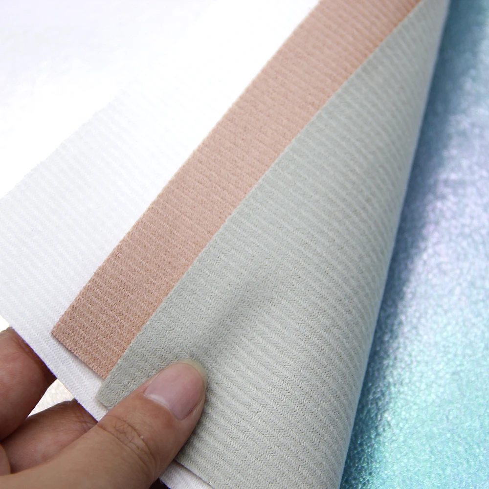 David accessories 6 шт./компл. 20*34 см гладкие Радуга из искусственной кожи искусственная кожа Набор сделай сам DIY бигуди для волос с бантом Сумка материалы, 1Yc5709