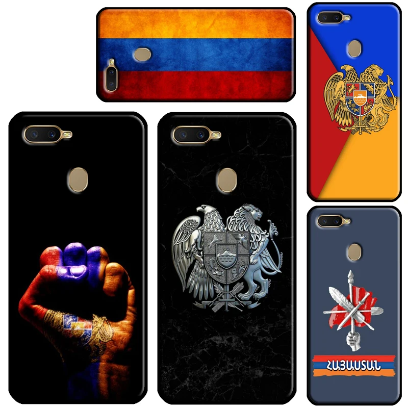 Armenian Flag Phone Case For OPPO A15 A91 A3S A5S A1K A52 A72 A5 A9 A31 A53 2020 A83 F5 Reno 4 Pro Z 2Z | Мобильные телефоны и