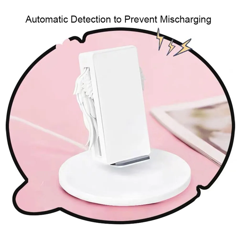 10W Wireless Charging Dock Cradle Fast Charger for iPhone&Android For Samsung For HUAWEI Smartphone Wireless Charging Stand