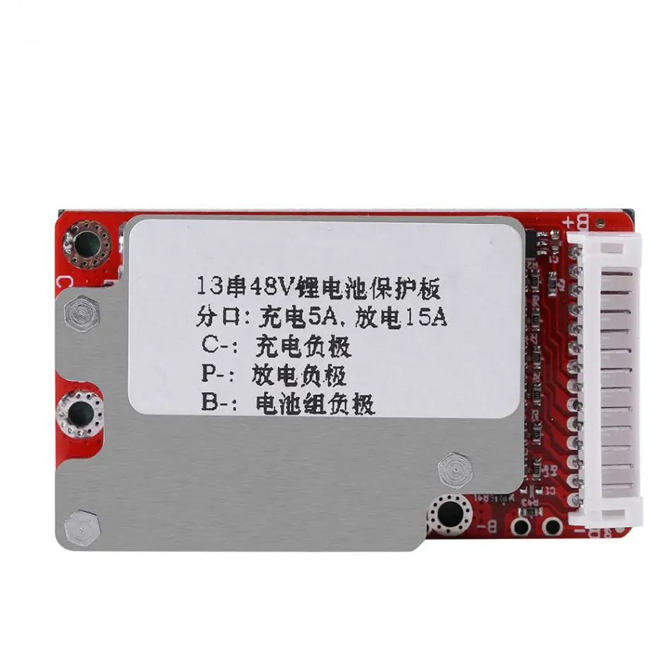 Protection Board Li-Ion Li-Polymer Battery Pack BMS for 13S 48V/54.6V Batteries | Инструменты