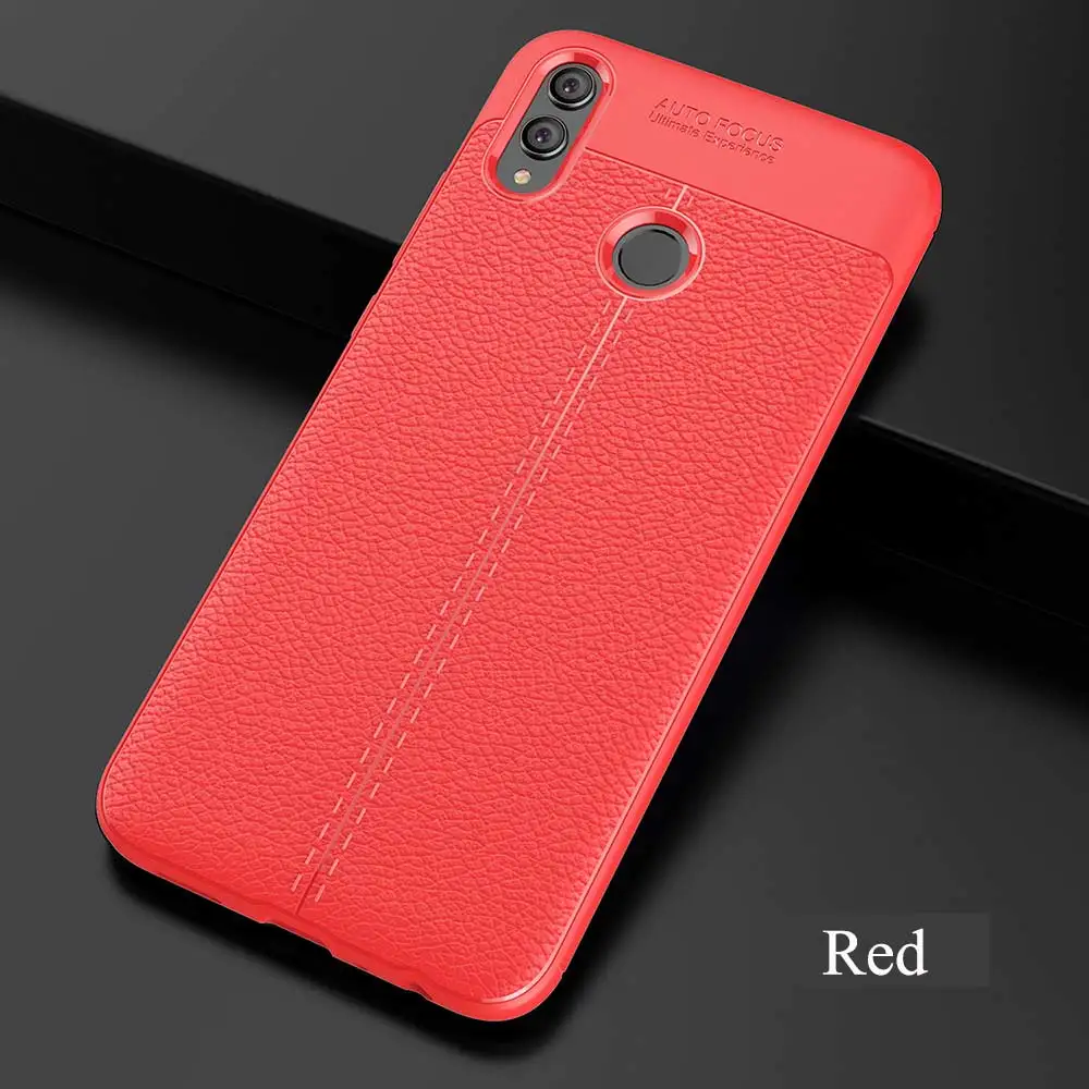 Red Чехол для Honor 8s 9x 8X, чехол для huawei Honor 8s y5, Мягкий ТПУ силиконовый бампер, чехлы для Honor 9x pro 10i 20i 20s 20 lite - Цвет: Red