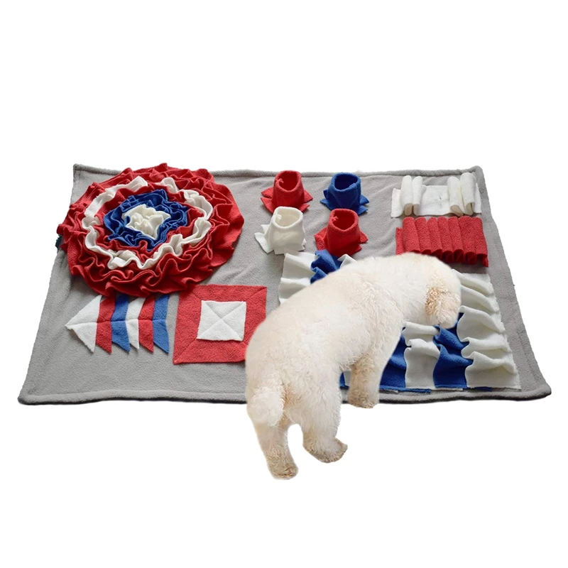 Одеяло для кормления собак, Тренировочный Коврик для домашних животных, игрушки для снятия стресса, игрушки для кормления, стимулирующие естественные навыки в кормлении