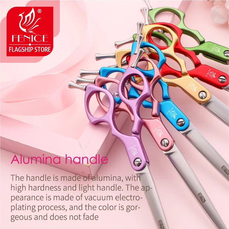 Pet Cutting Straight Scissors for Dog Grooming 6.5 7.0 Inch Stainless Steel dog grooming scissors