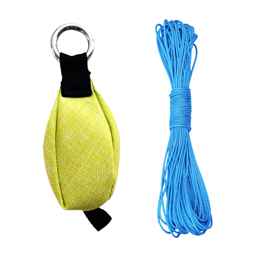 250g/8.8oz Outdoor Rock Climbing Tree Arborist Throw Bag and Line 4