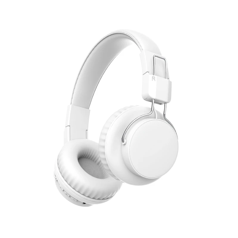 White E92 гарнитура Bluetooth 5,0 с креплением на голову, двусторонние стерео музыкальные наушники, эргономичный дизайн, микрофон, наушники - Цвет: White