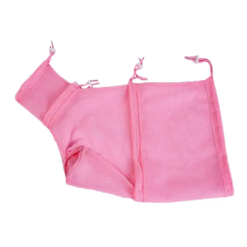 pink Сумка для груминга кошек кошка удерживающая Регулируемая сумка моющая душевая Сетчатая Сумка для ванны - Цвет: pink