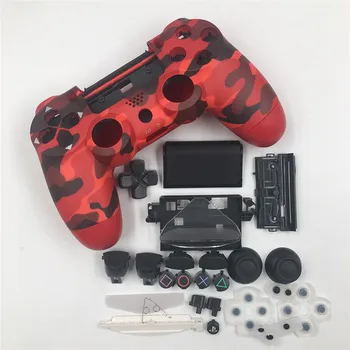 

Housing Shell Buttons Set for Playstation PS4 Slim 4 Controller Joystick Cover Case Replacement DIY Mod Full Kit Parts