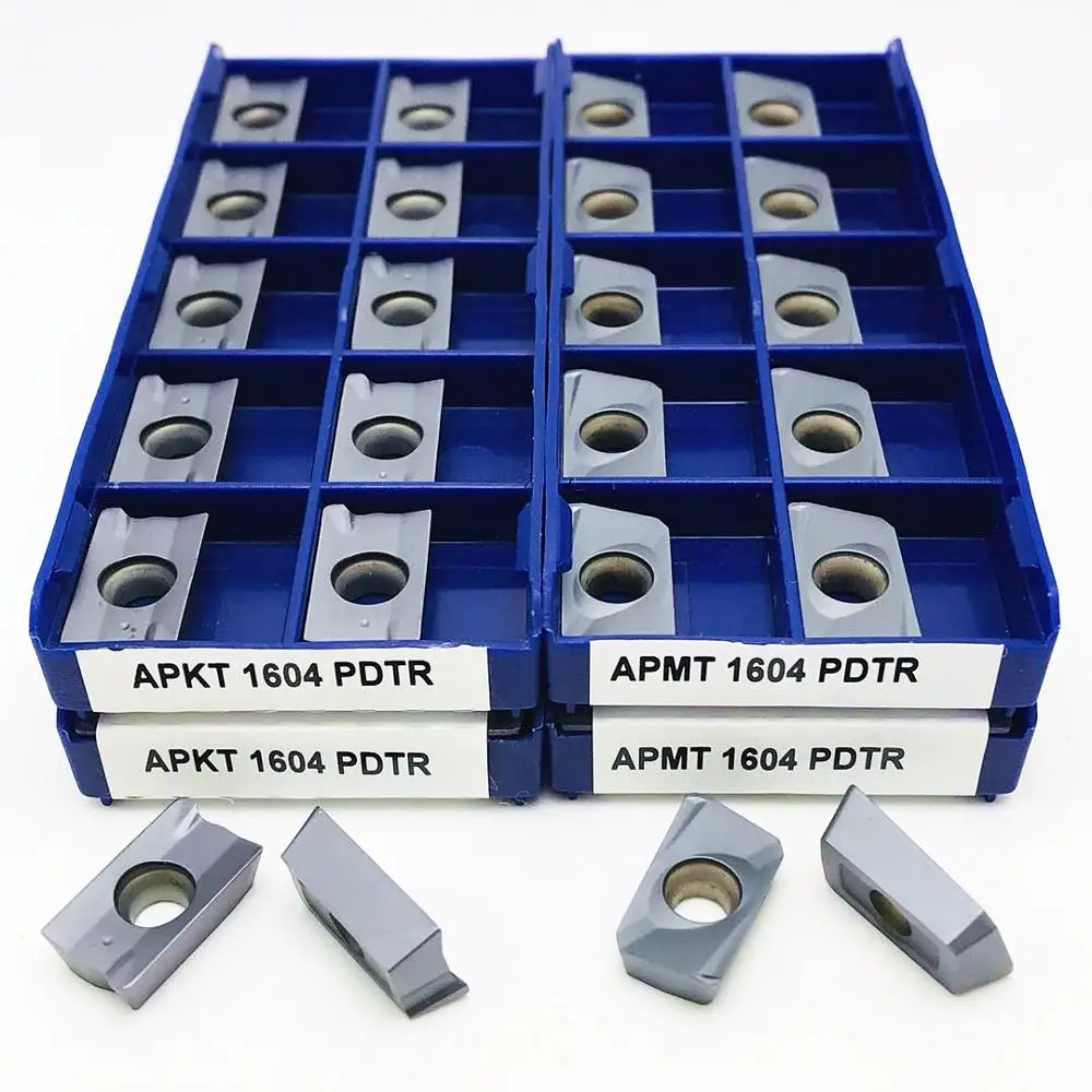 APMT1604 APKT1604 PDTR LT30 высококачественные части для токарного станка PVD твердосплавная