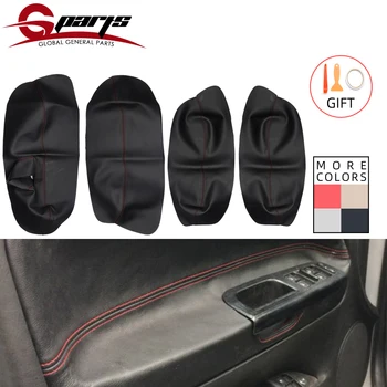 

2pcs Car Microfiber Leather Door Armrest Panel Cover Protective Trim For VW Passat B5 1998 1999 2000 2001 2002 2003 2004 2005