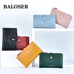 Women Bifold Leather High Capacity Clutch Wallets Multifunction Credit Card ID Holder Coin Purse New